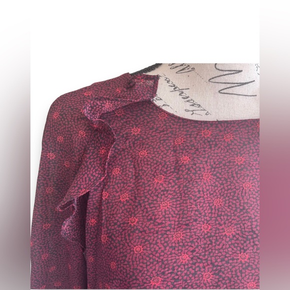 NWT BA&SH Rita Open Back Top - Bordeaux 🔥SOLD OUT🔥 - Picture 5 of 11